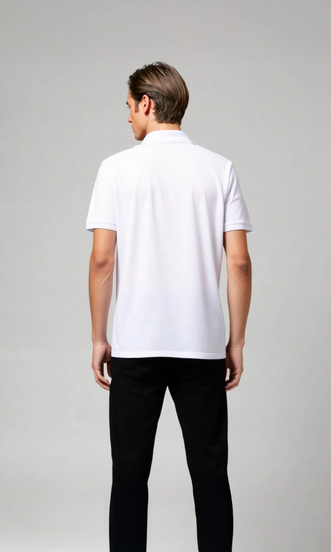 Polo hombre unicolor - Imagen 6