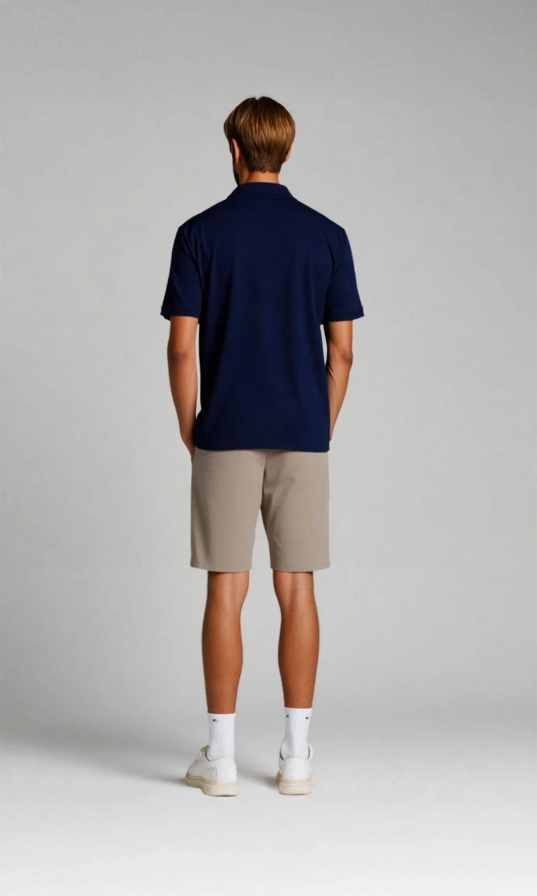 Polo hombre unicolor - Imagen 9