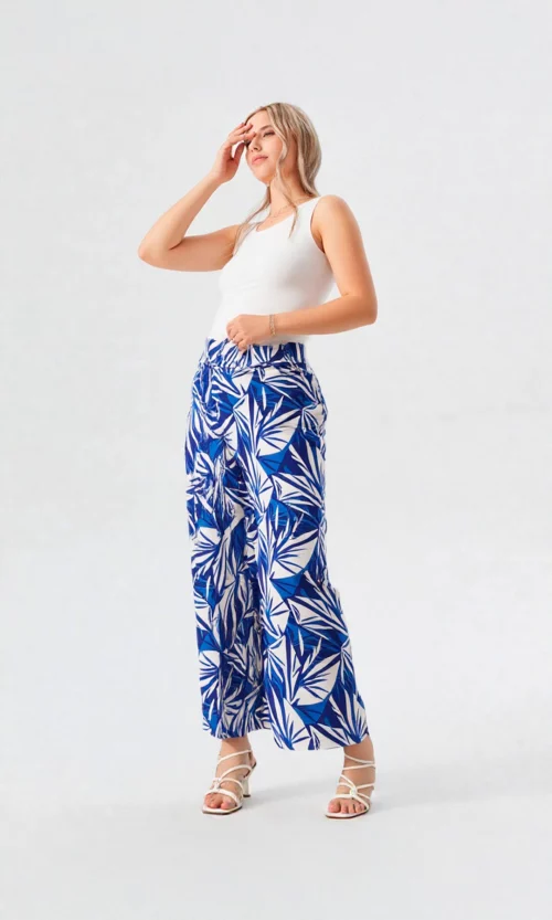 Pantalón mujer estampada