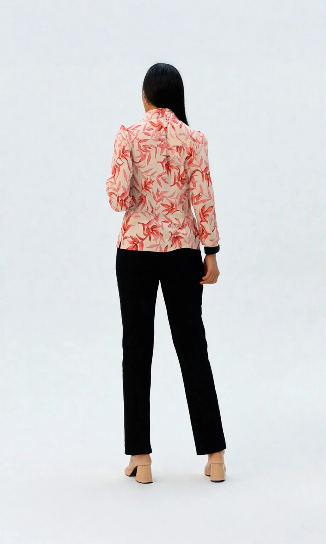 Blusa mujer manga larga estampada - Imagen 6