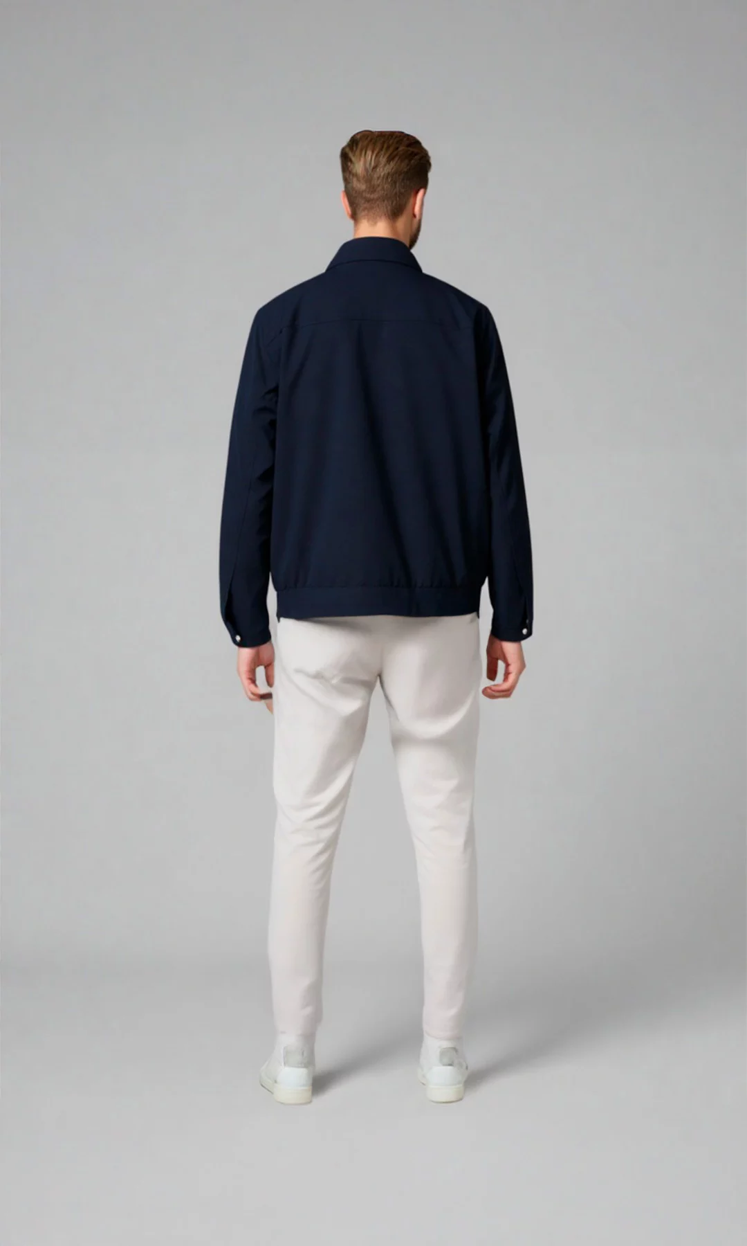 Chaqueta hombre unicolor - Imagen 4