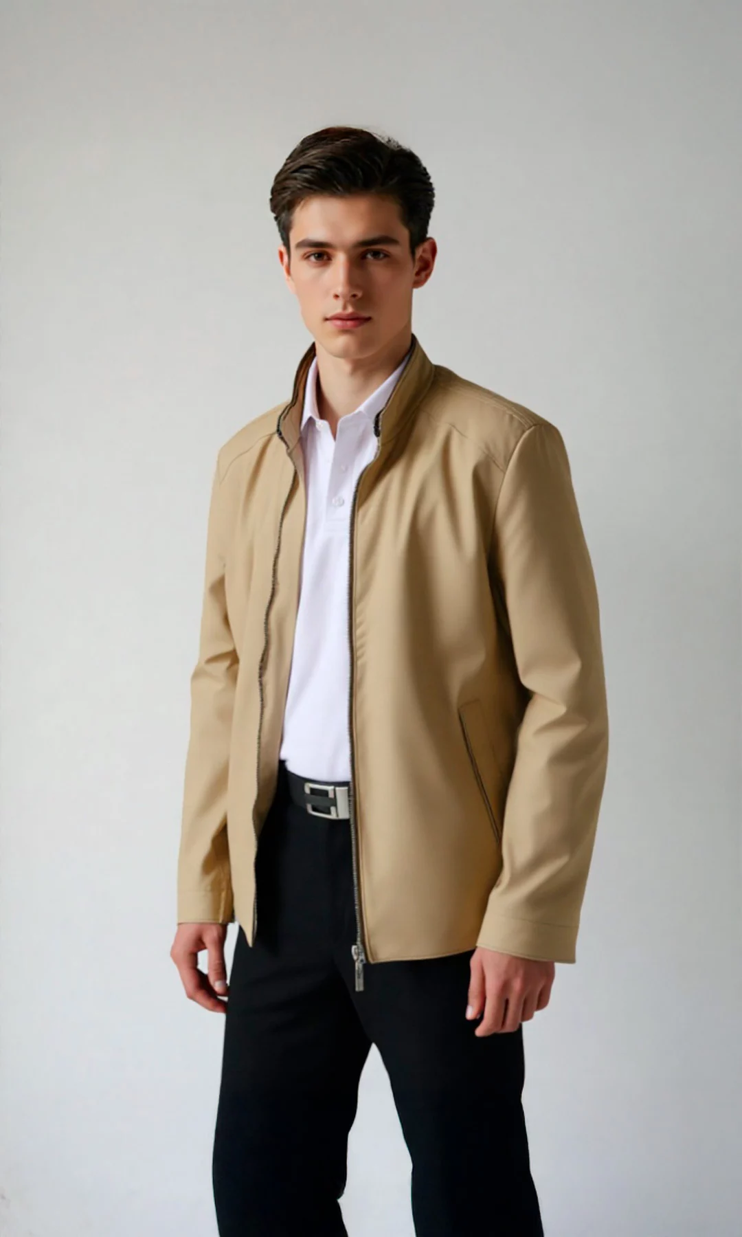 Chaqueta hombre unicolor - Imagen 6