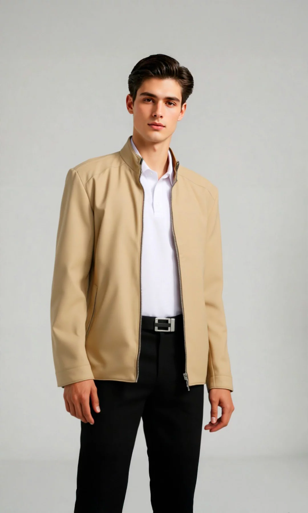 Chaqueta hombre unicolor - Imagen 5