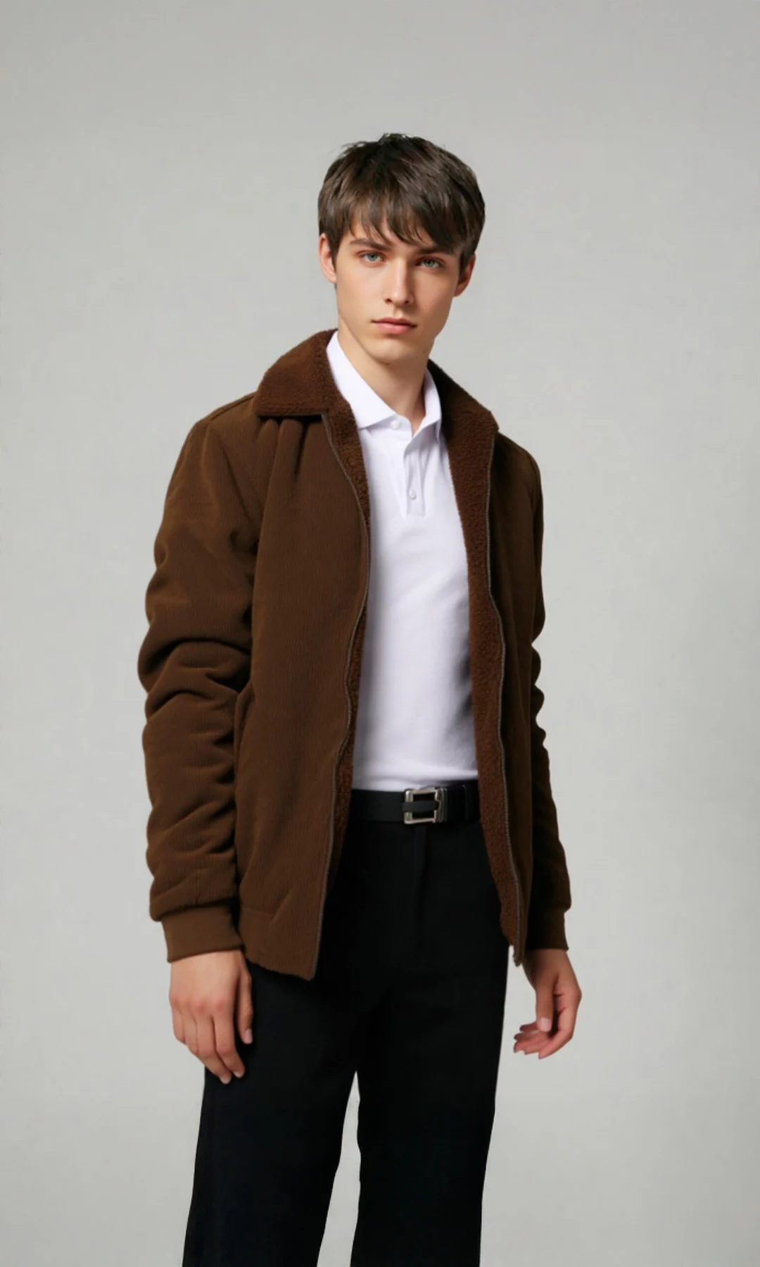 Chaqueta hombre unicolor - Imagen 5