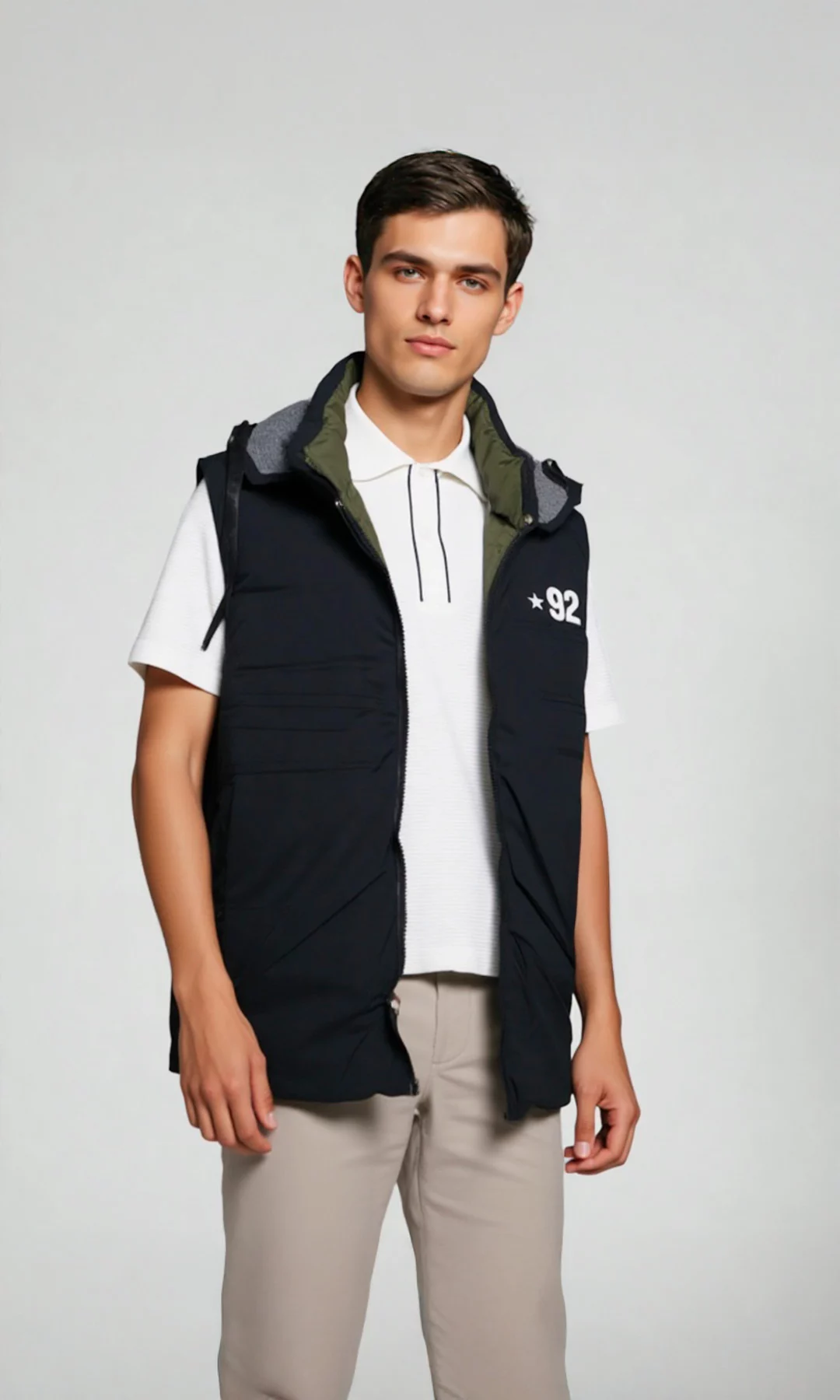 Chaleco hombre unicolor - Imagen 6