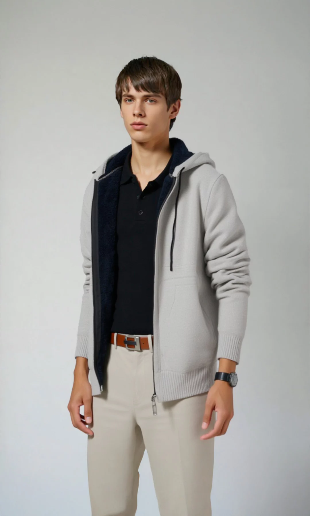 Saco hombre unicolor - Imagen 10