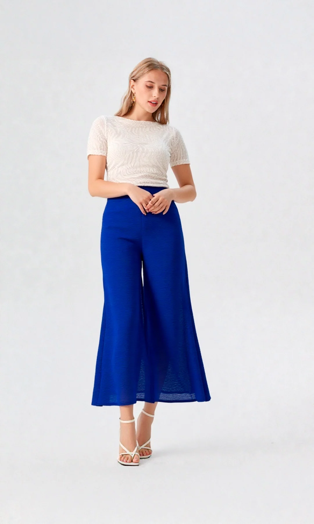 Pantalón mujer unicolor - Imagen 8