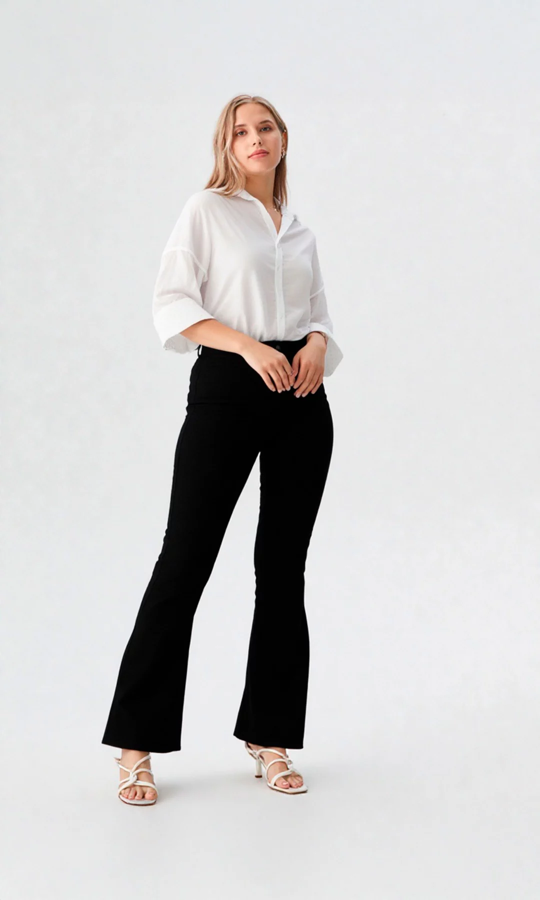 Jean mujer unicolor - Imagen 2