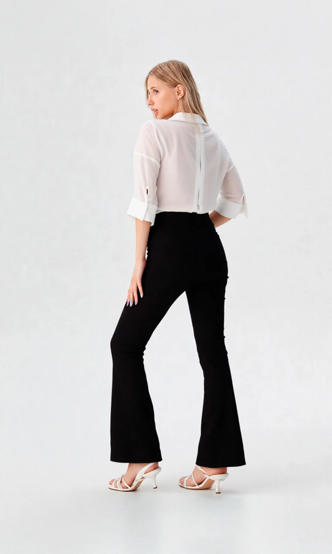 Jean mujer unicolor - Imagen 3