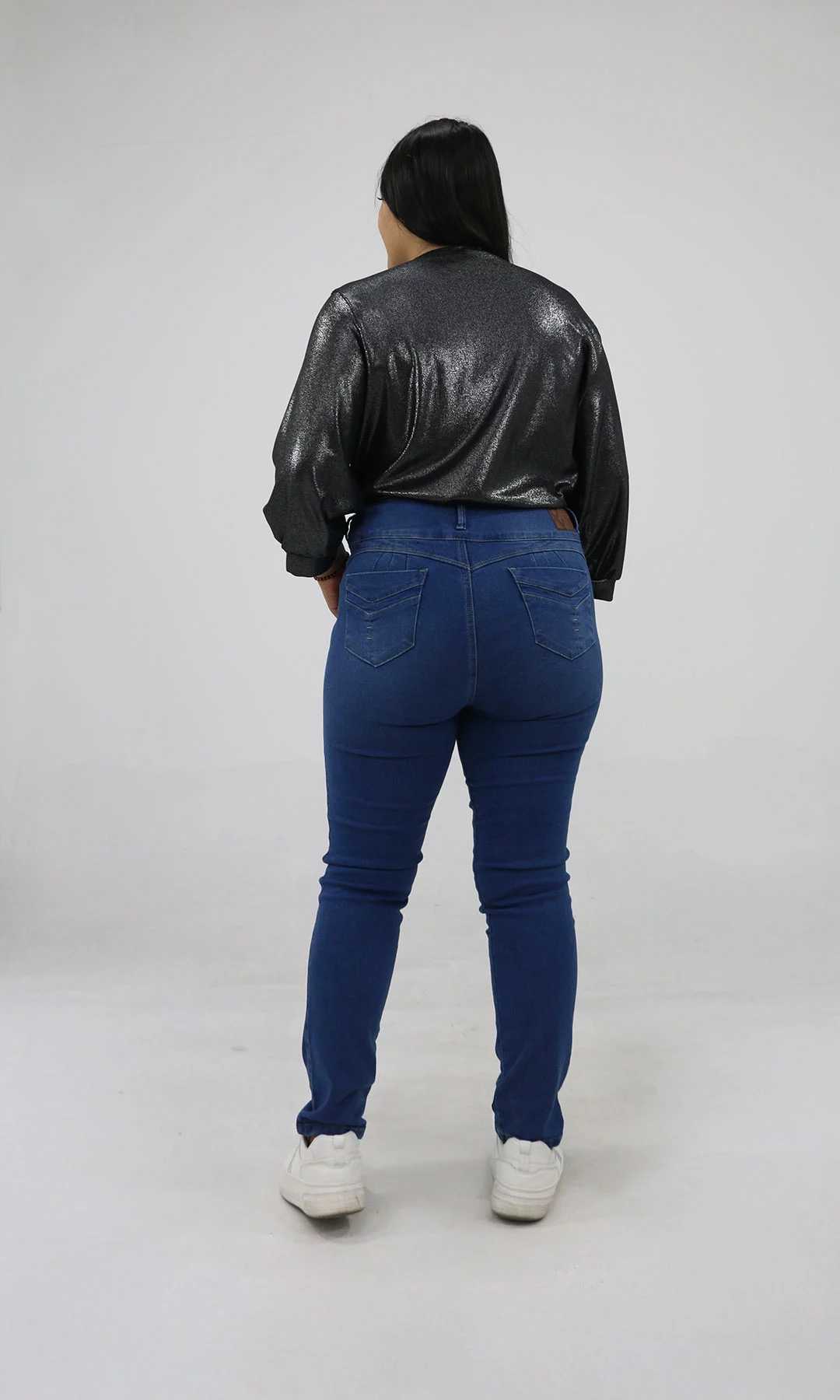 Jean mujer unicolor - Imagen 3