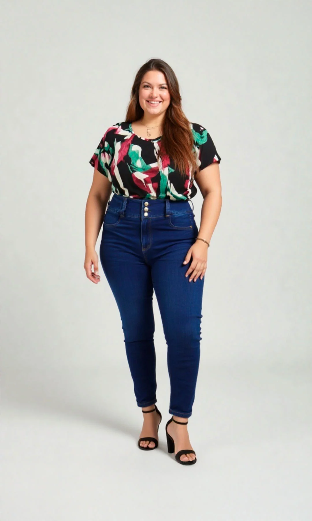 Jean mujer unicolor - Imagen 6