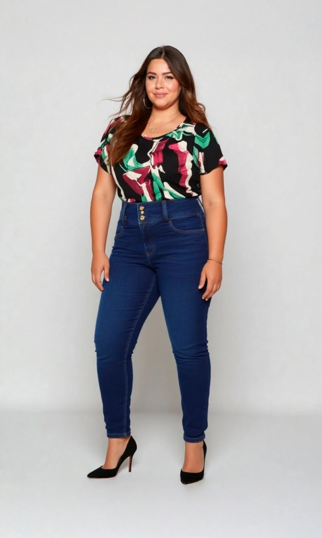 Jean mujer unicolor - Imagen 7