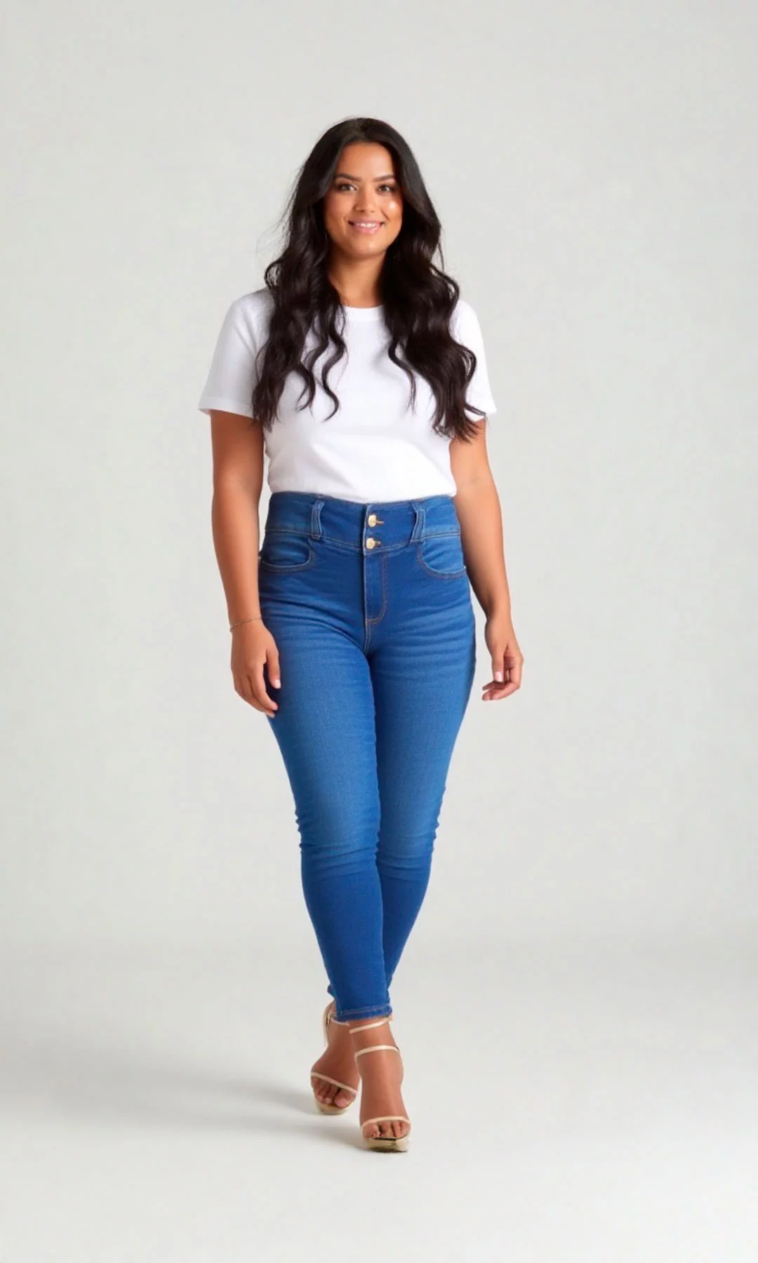 Jean mujer unicolor - Imagen 10