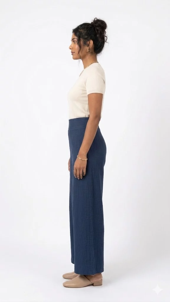 Pantalón mujer unicolor - Imagen 12