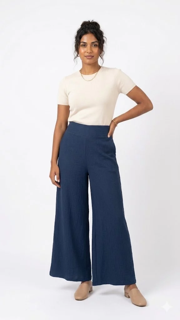 Pantalón mujer unicolor - Imagen 11