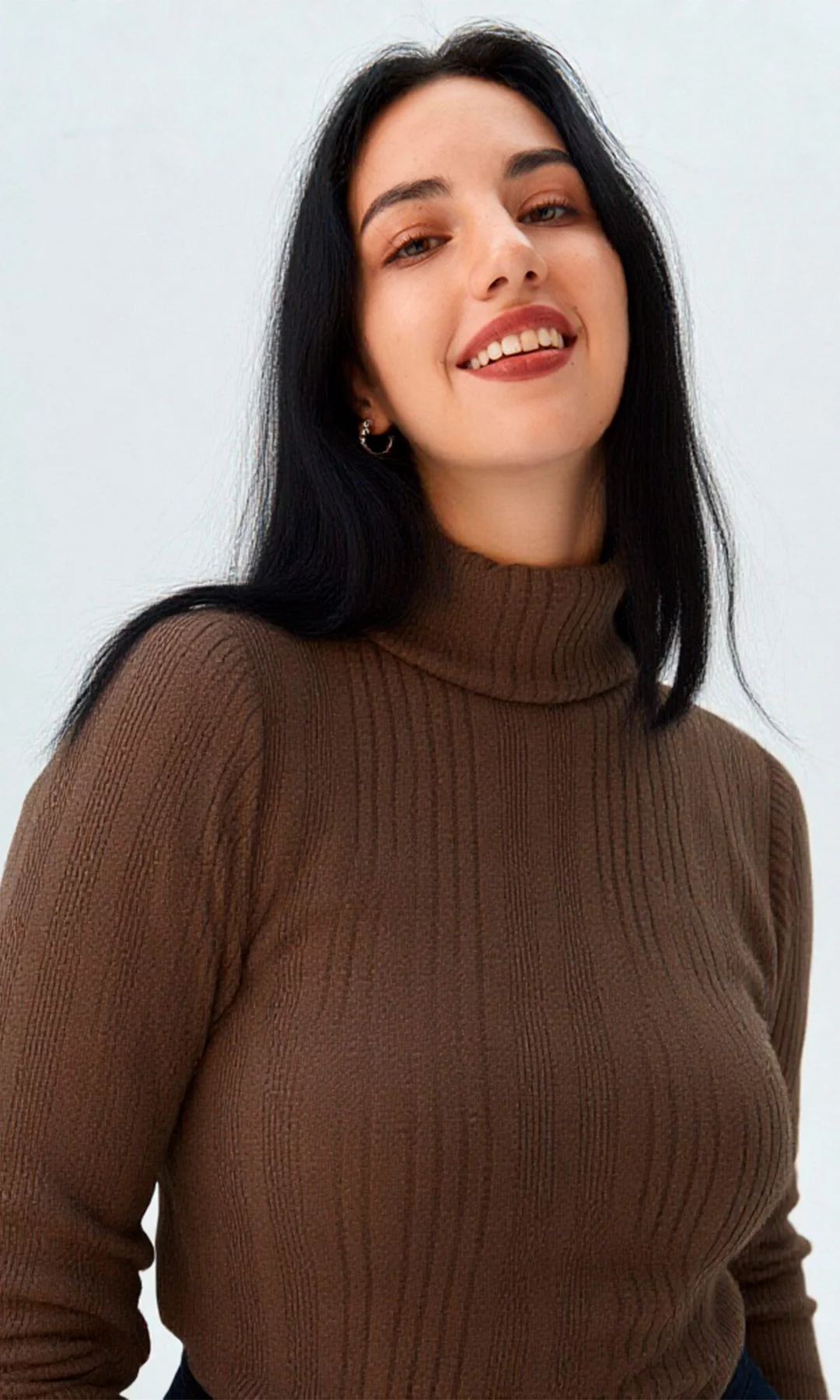 Camiseta mujer manga larga unicolor - Imagen 5