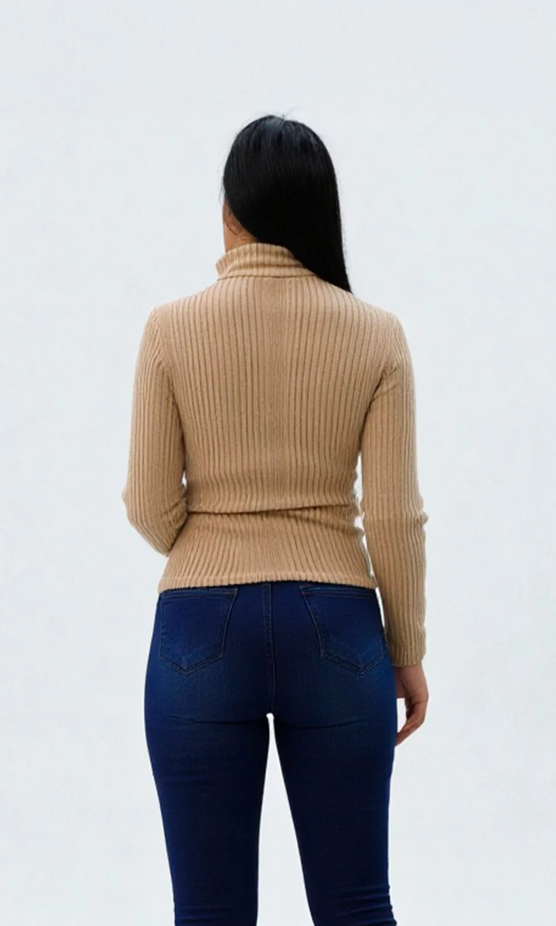 Camiseta mujer manga larga unicolor - Imagen 11