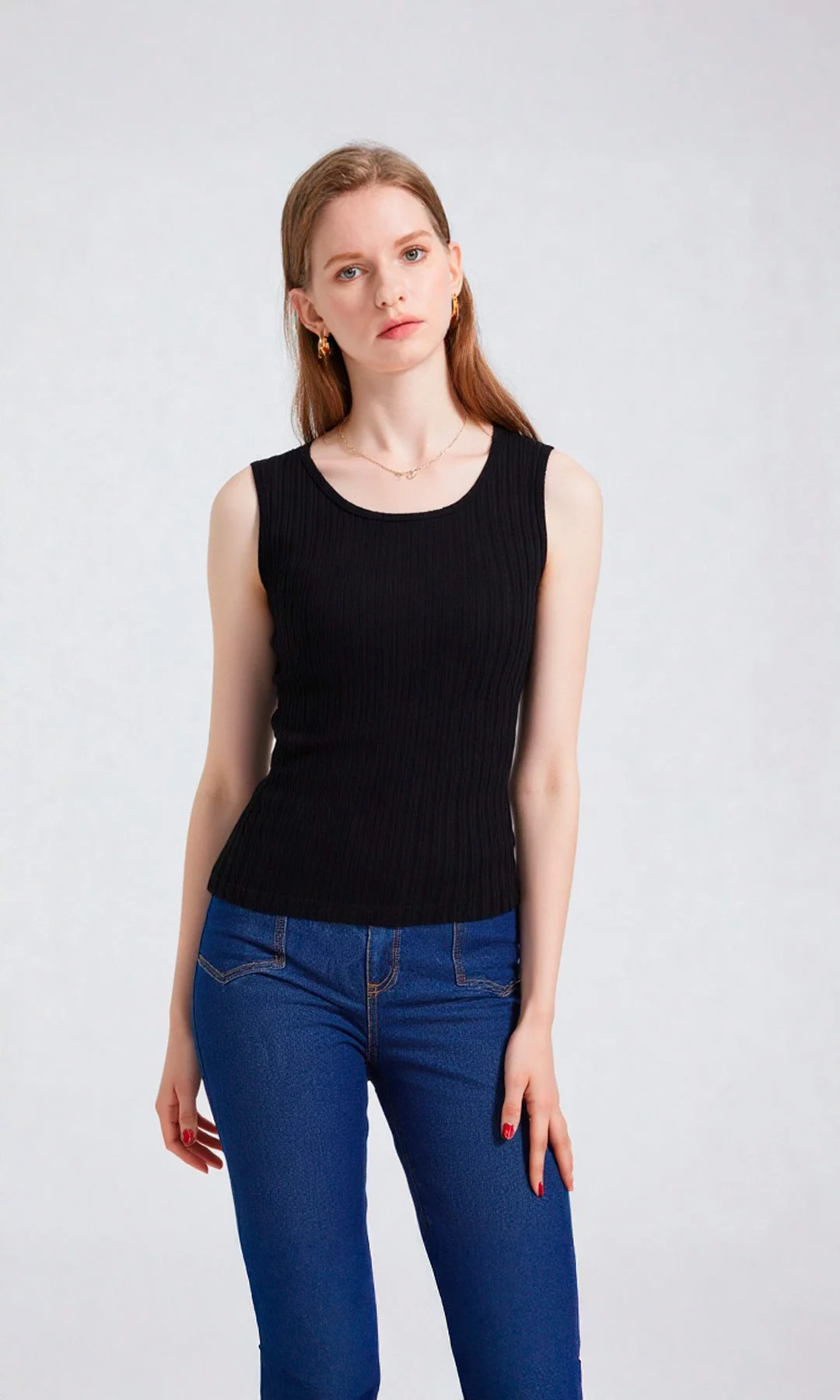 Camiseta mujer unicolor