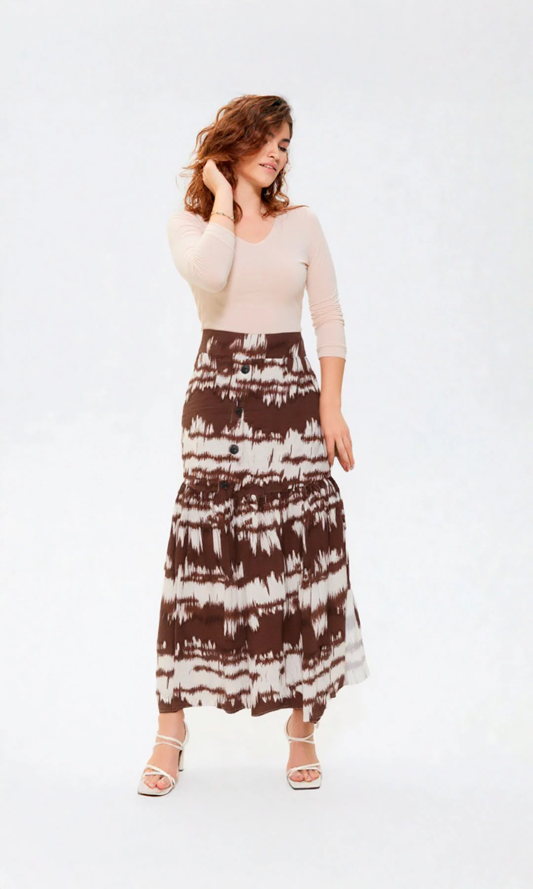 Falda mujer estampada - Imagen 3