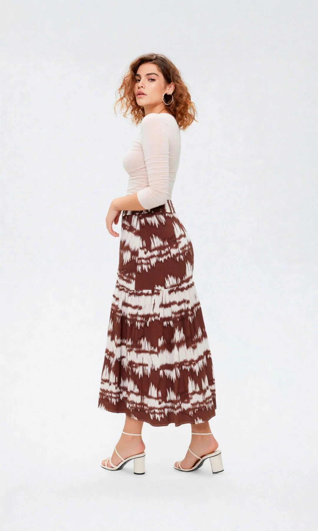 Falda mujer estampada - Imagen 4