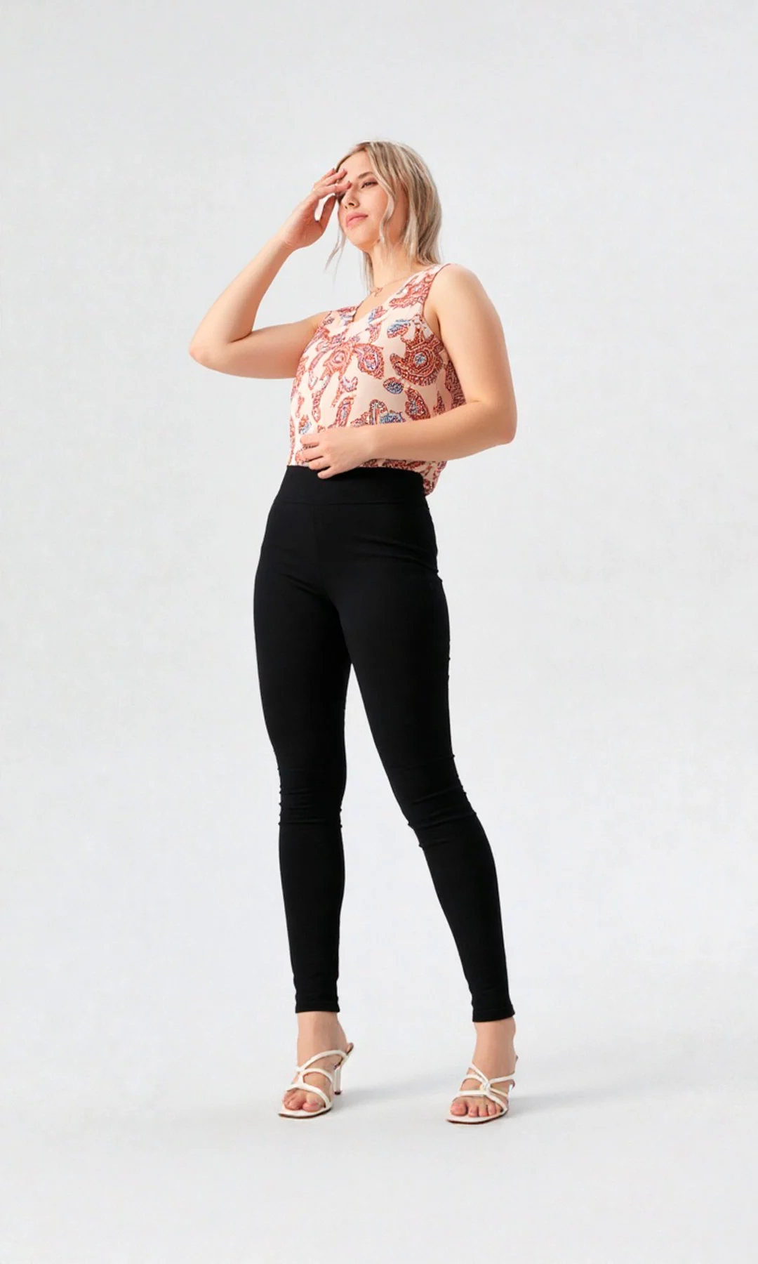 Leggins mujer unicolor - Imagen 2