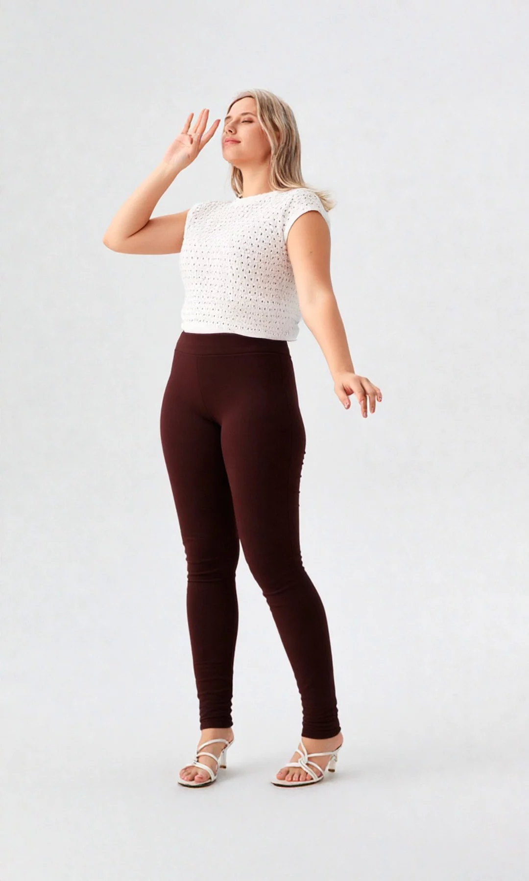 Leggins mujer unicolor - Imagen 4