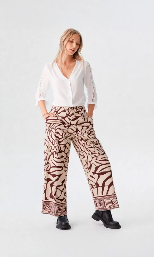 Capri mujer estampado