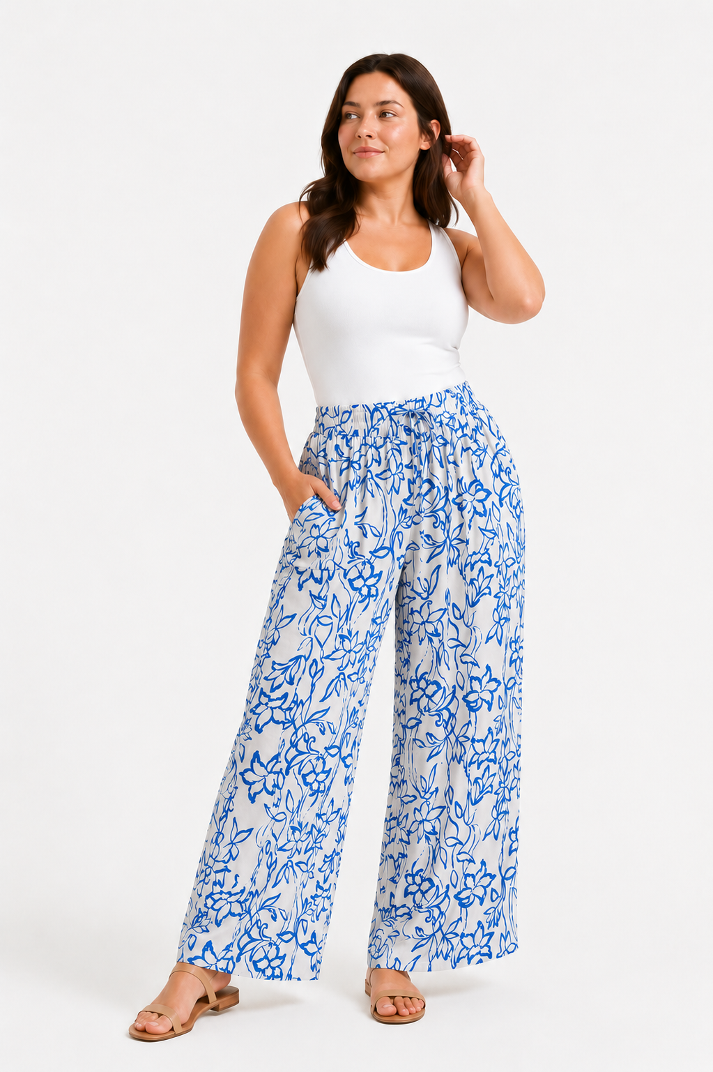 Pantalón mujer estampado - Imagen 8