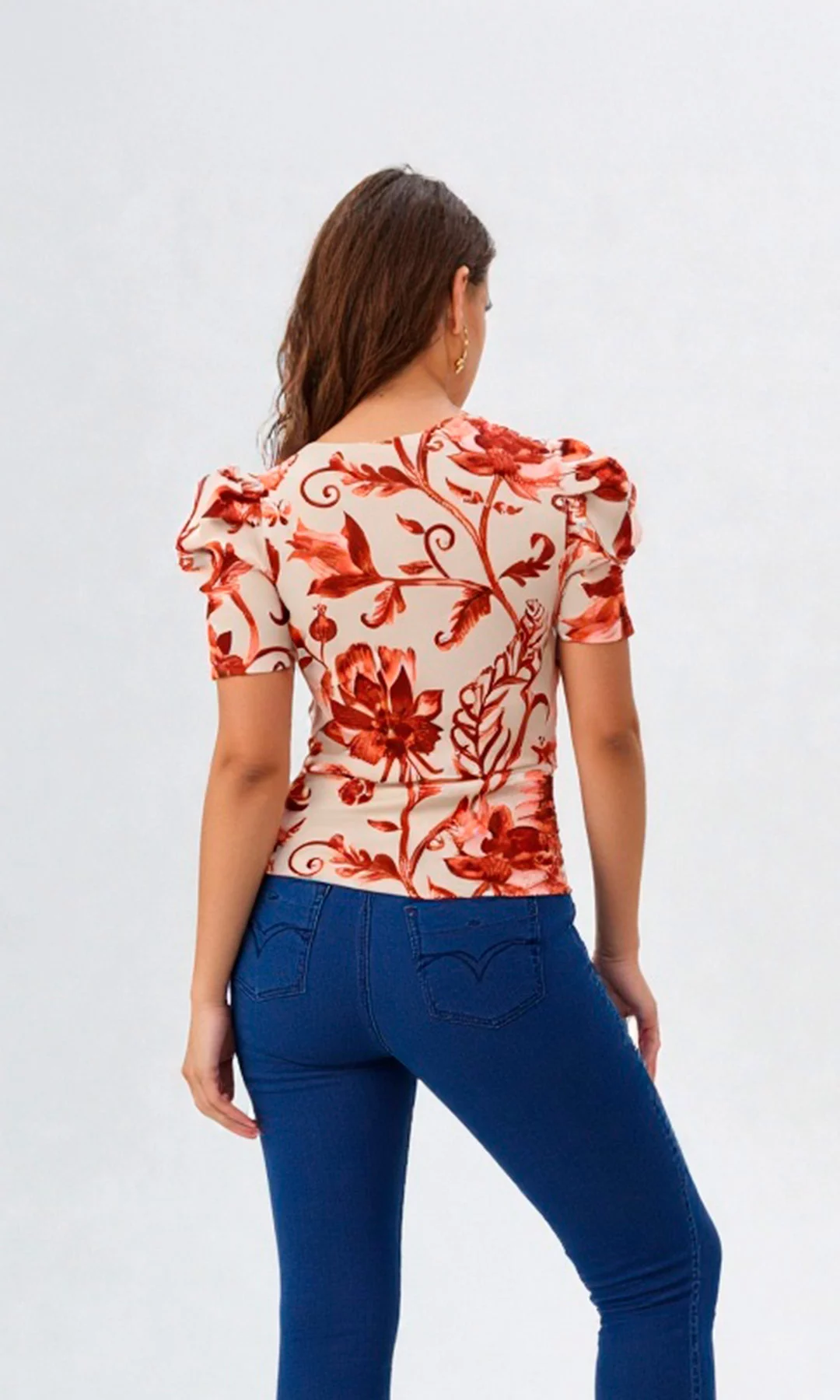 Camiseta mujer manga corta estampada - Imagen 8