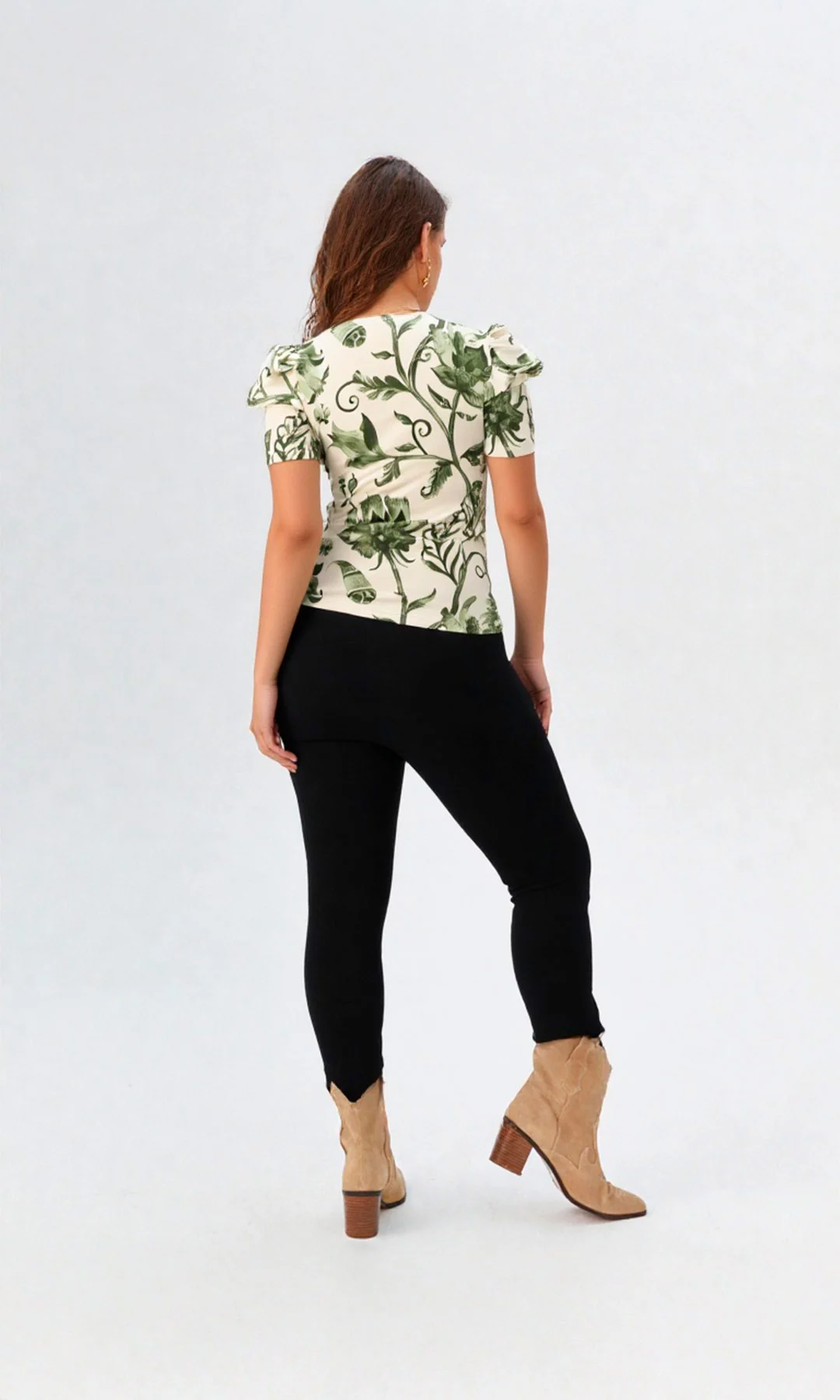 Camiseta mujer manga corta estampada - Imagen 3