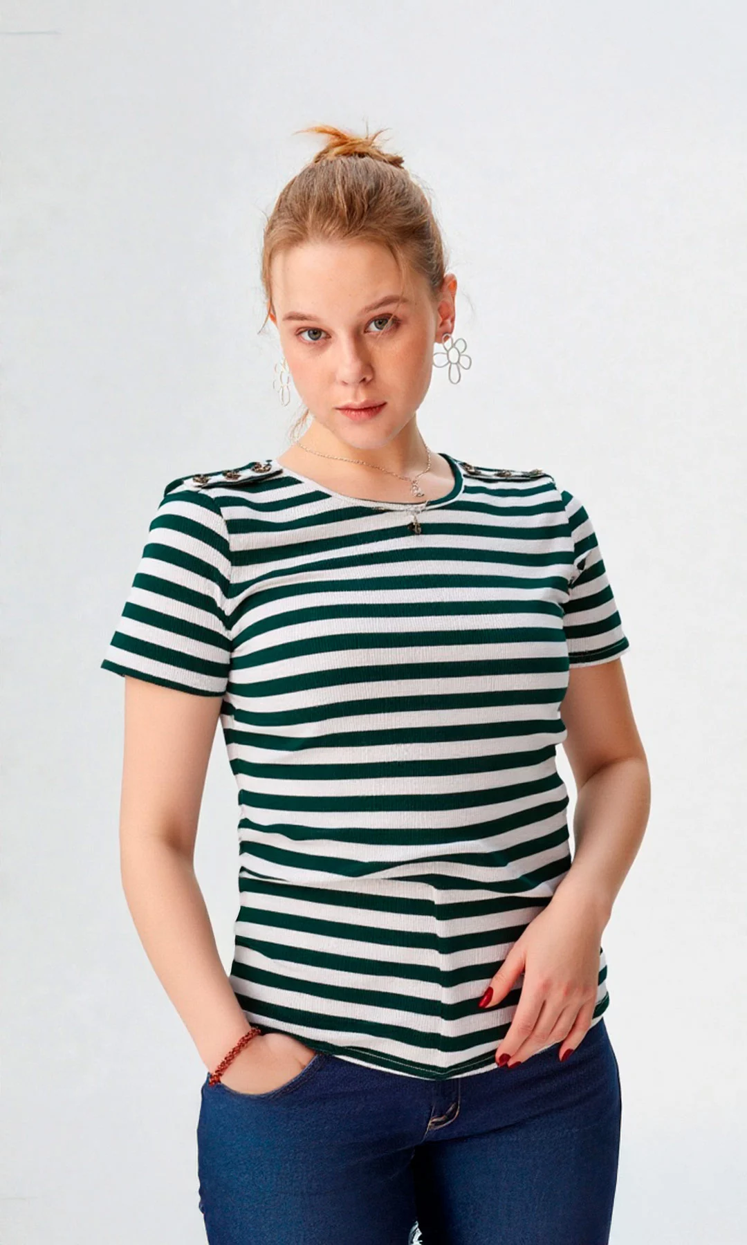 Camiseta mujer rayas - Imagen 6