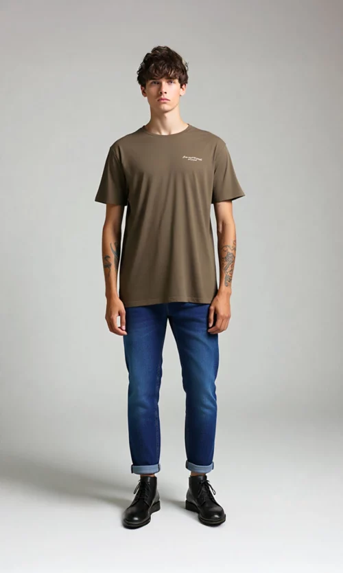 T-Shirt hombre estampada