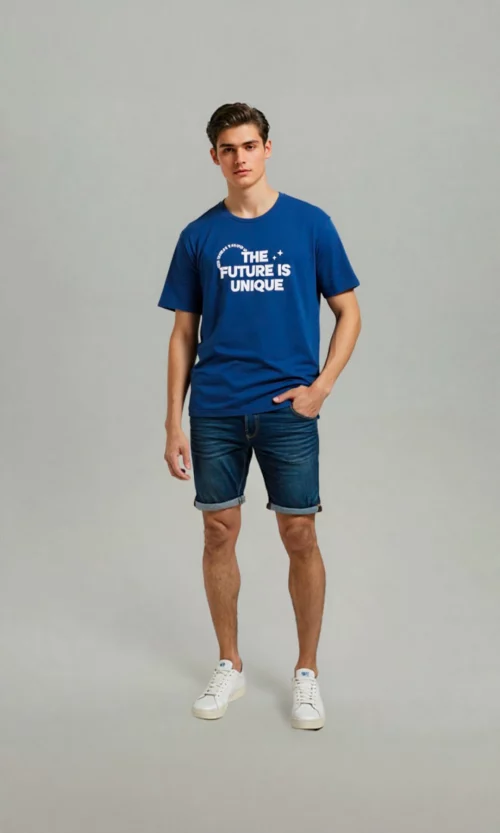 T-Shirt hombre estampada