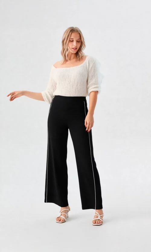 Pantalón mujer unicolor