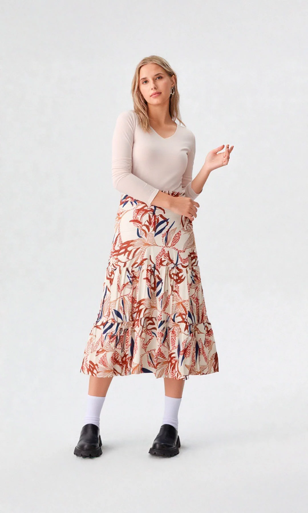 Falda mujer estampada - Imagen 6