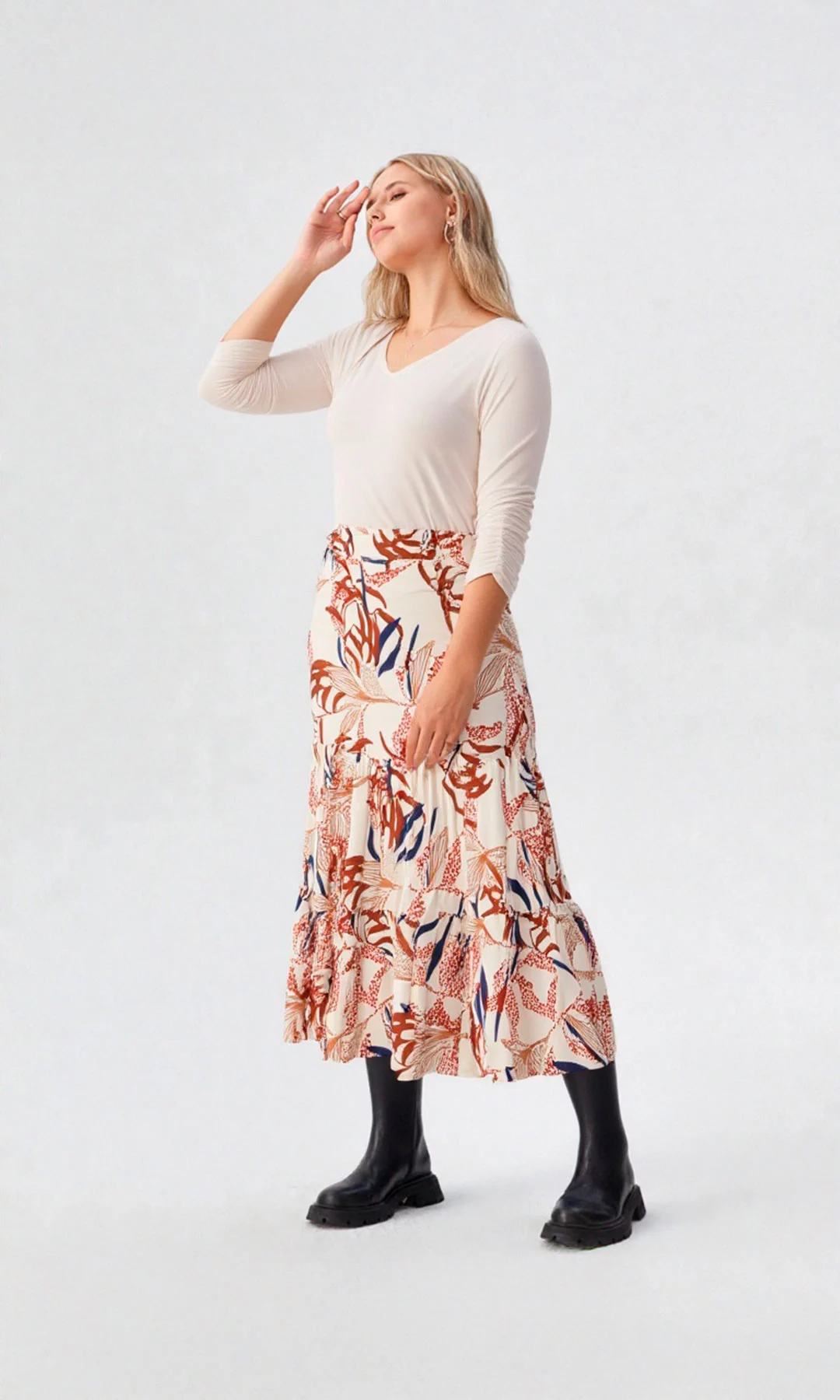 Falda mujer estampada - Imagen 5