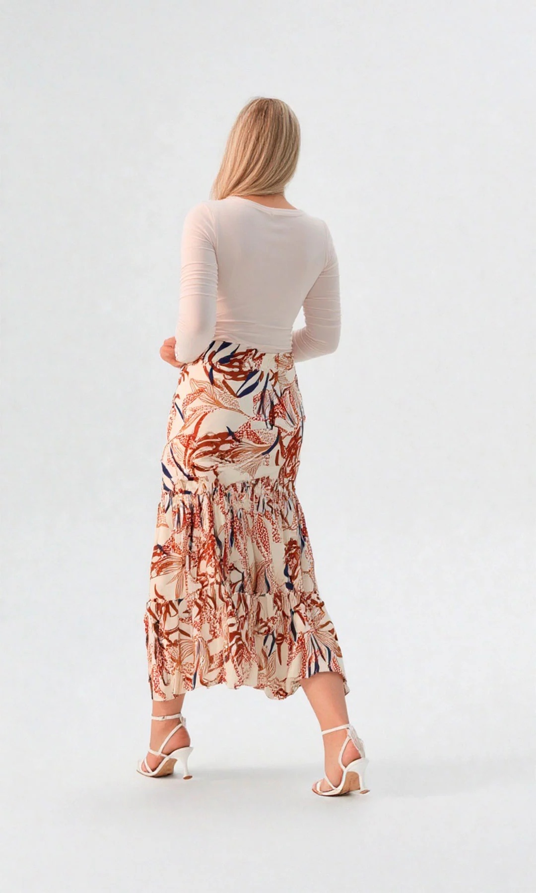 Falda mujer estampada - Imagen 4