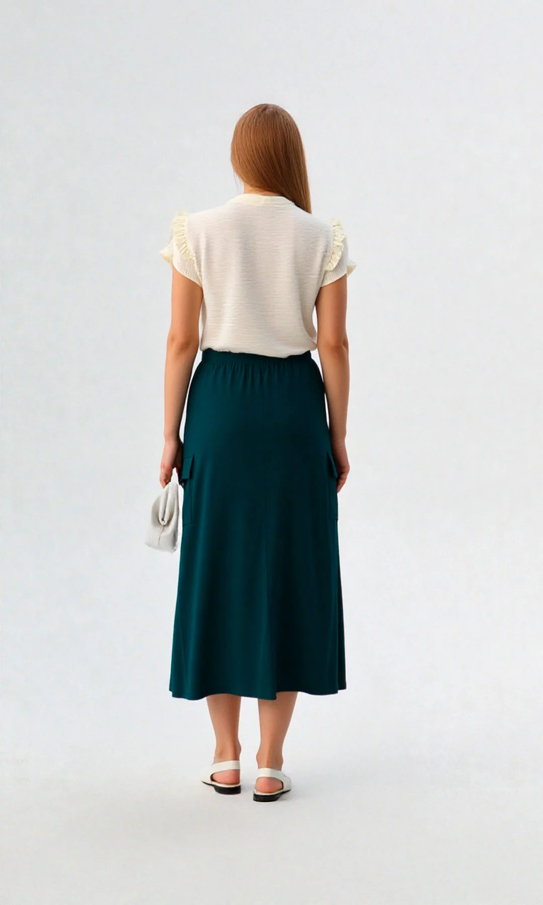Falda mujer unicolor - Imagen 10