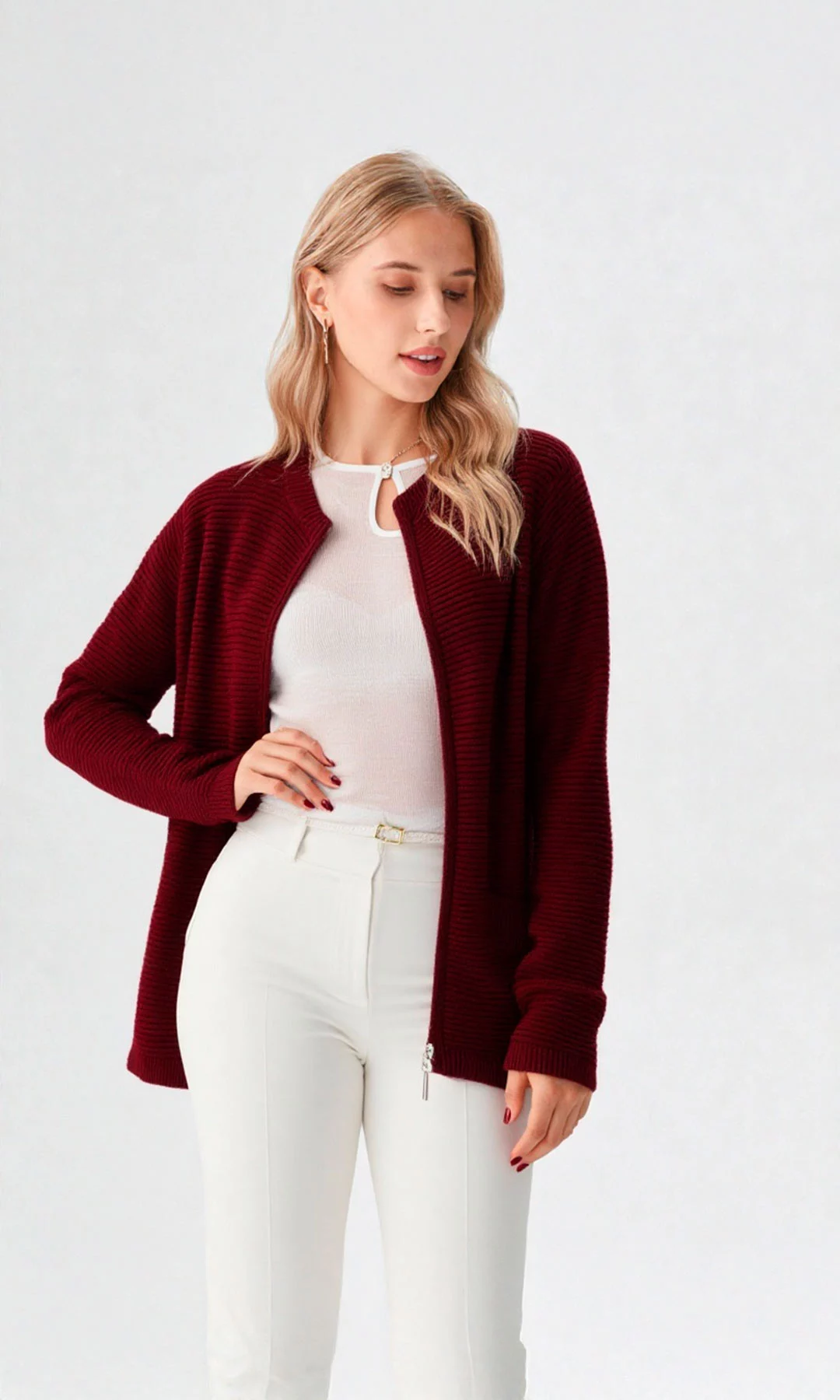 Saco mujer unicolor - Imagen 7