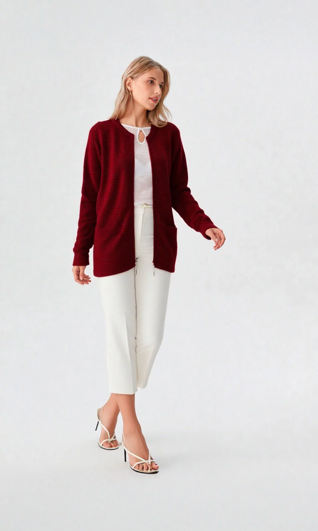 Saco mujer unicolor - Imagen 5