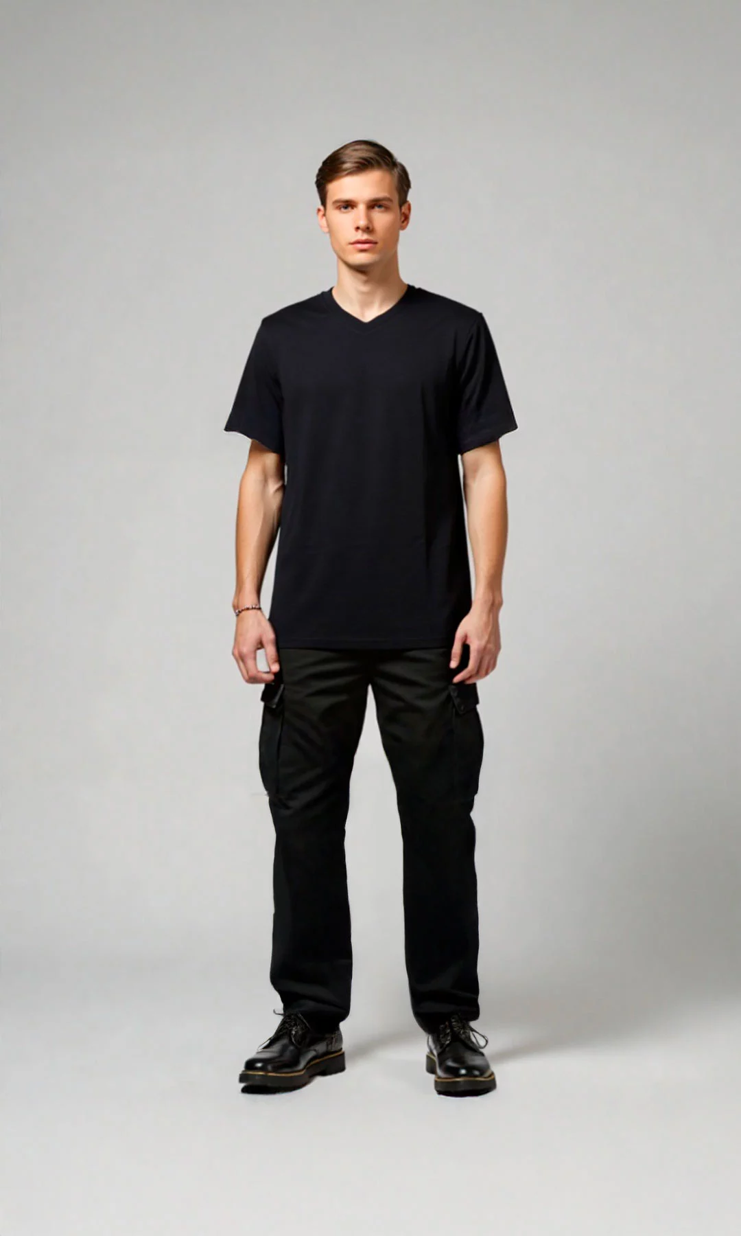 Camisilla hombre manga corta unicolor - Imagen 7