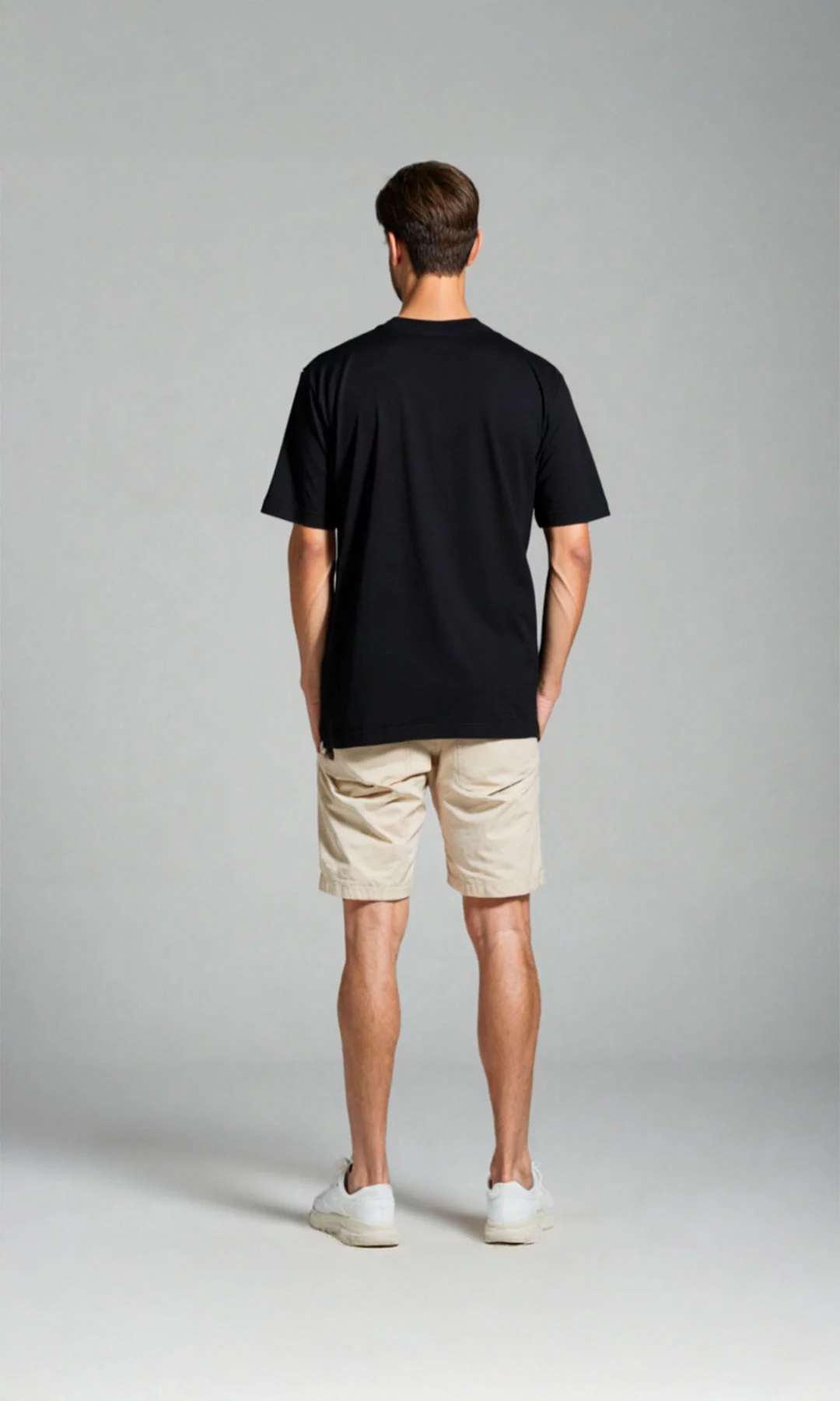 Camisilla hombre manga corta unicolor - Imagen 3