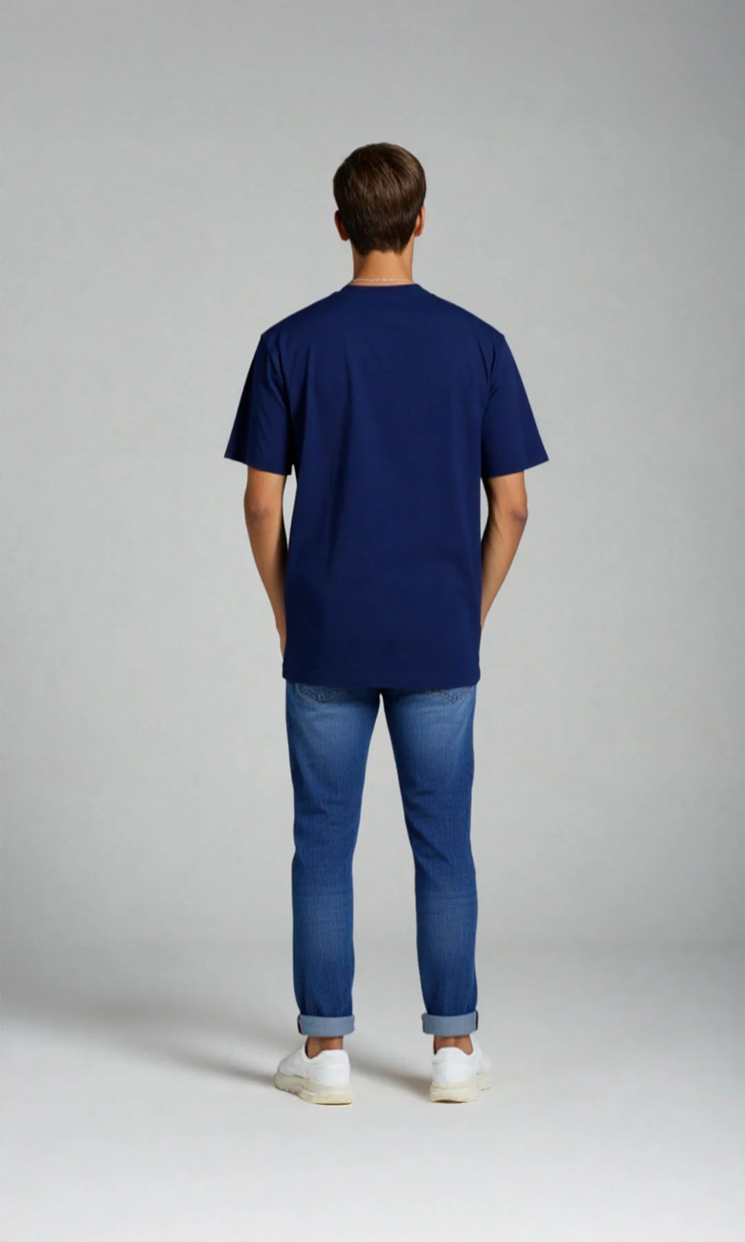 Camisilla hombre manga corta unicolor - Imagen 6