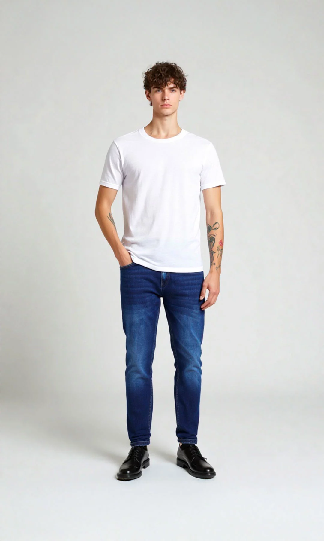 Camisilla hombre manga corta unicolor - Imagen 7