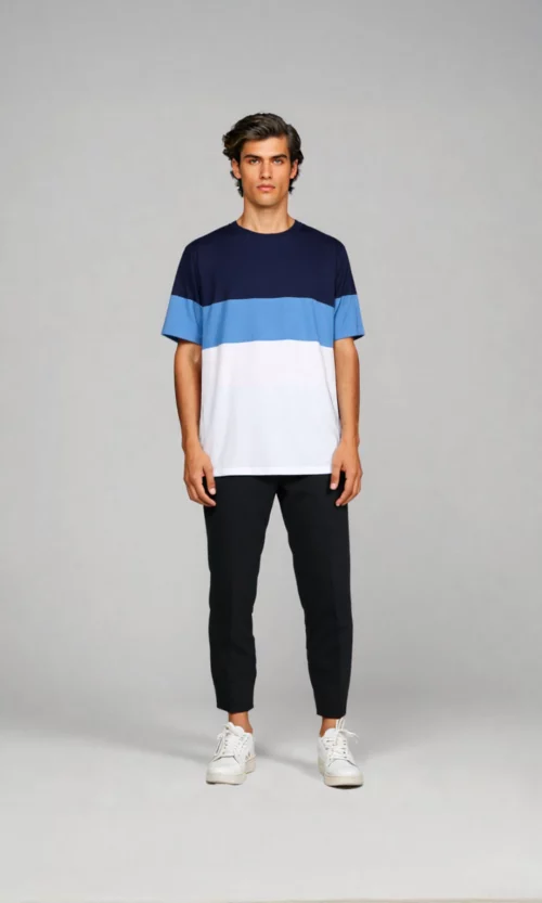 Camiseta hombre rayas