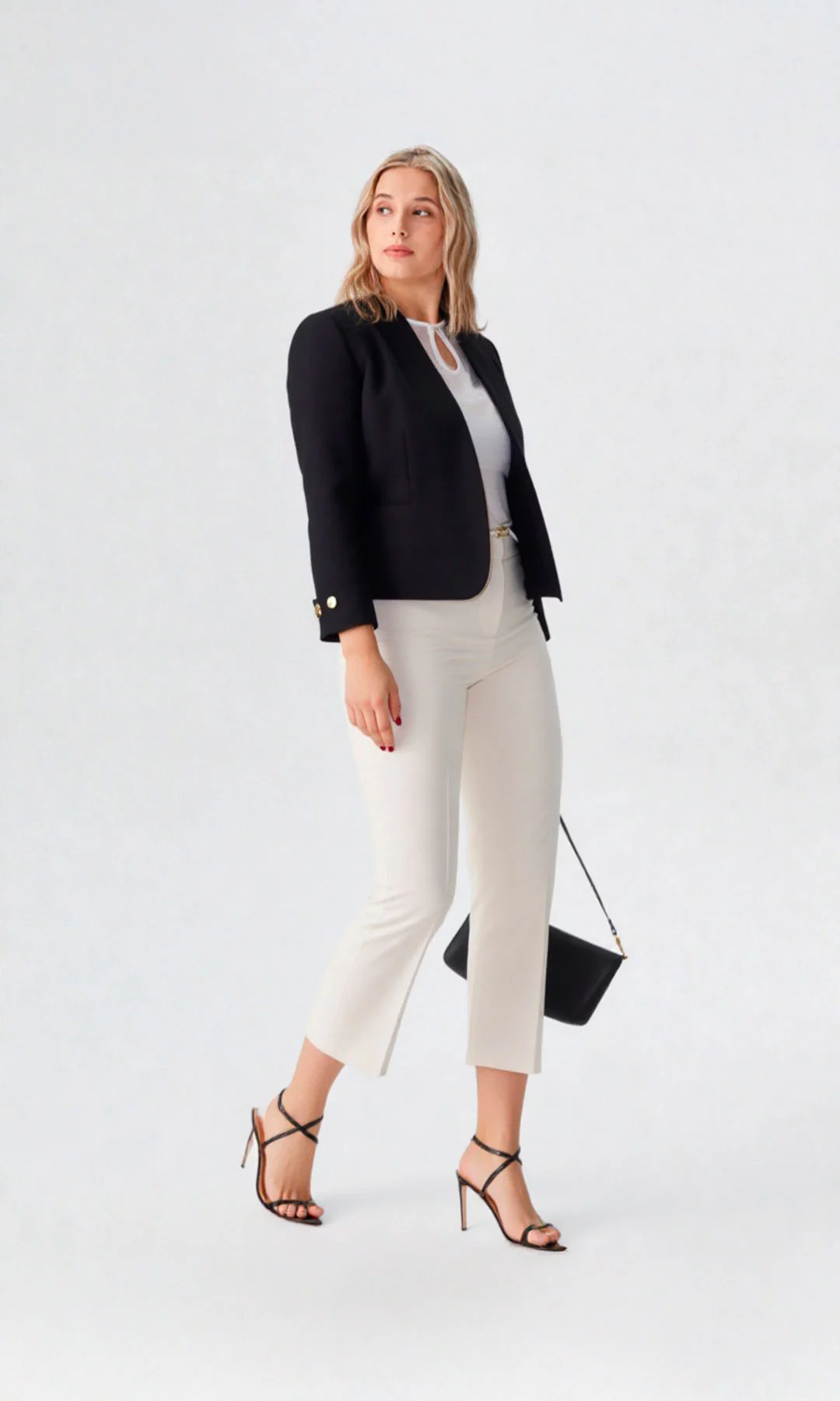 Chaqueta mujer unicolor - Imagen 3