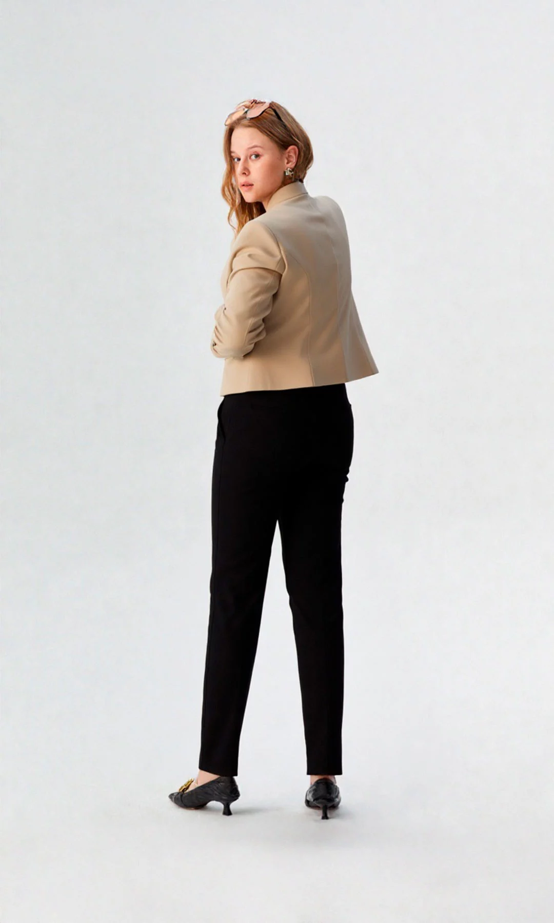 Chaqueta mujer unicolor - Imagen 7