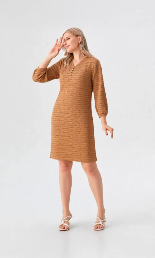 Vestido mujer unicolor