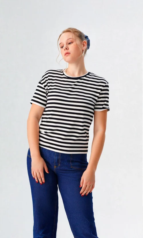 Camiseta mujer rayas