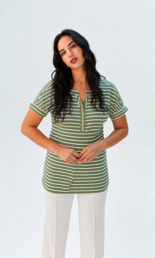 Camiseta mujer rayas